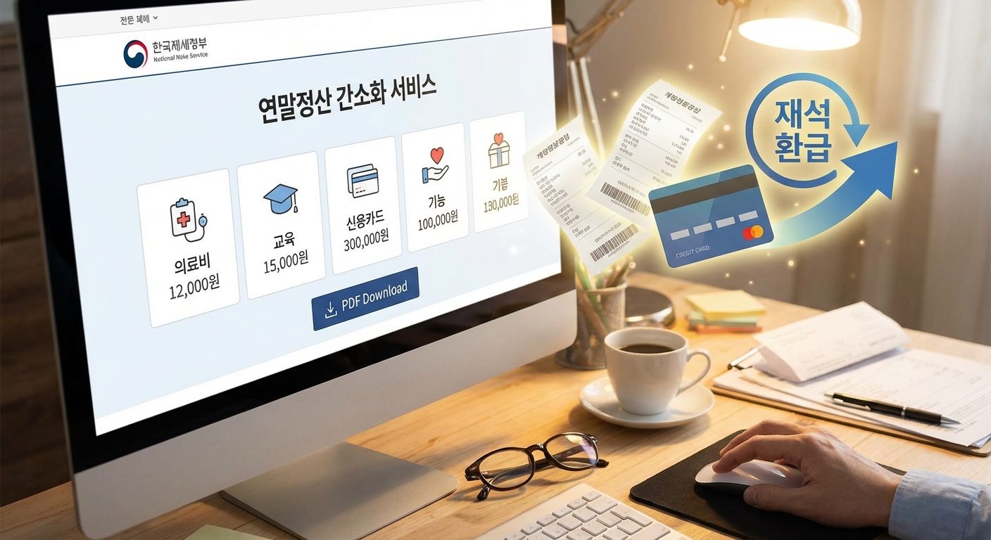 2024 연말정산 간소화 서비스 시작! 홈택스 활용 꿀팁과 인적공제 주의사항까지 총정리