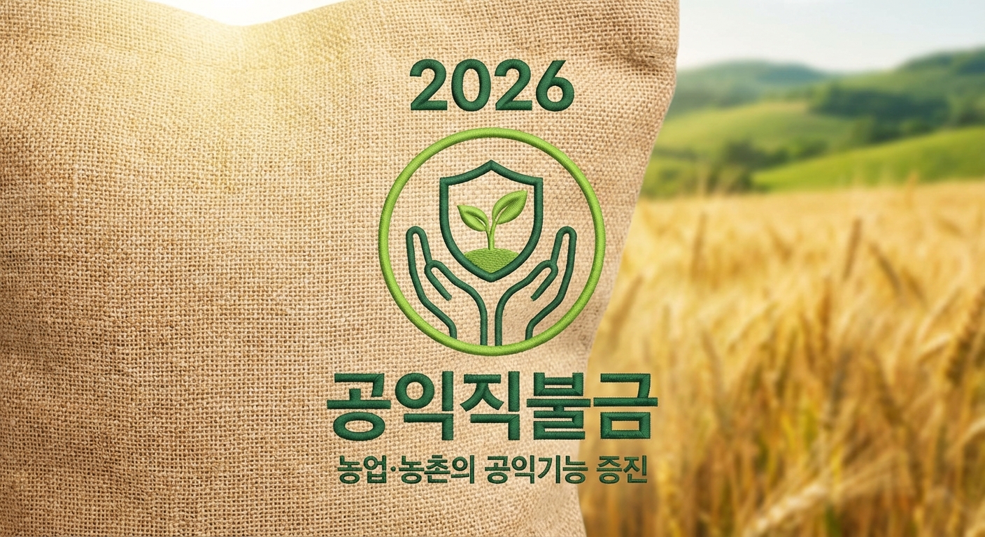 2026 공익직불금 신청기간과 자격 조건, 꼭 확인하세요!